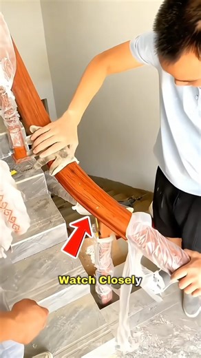 ScienceWithAD on Instagram: "Why This Wood Behaves Like Rubber! Watch closely. This isn’t rubber — it’s solid wood, being bent to form a railing. But how is this even possible? Wood is normally hard and snaps the moment you try to bend it. The reason it stays solid is because of a substance inside it called lignin. But when lignin is softened inside the wood itself, the wood can suddenly become flexible — almost like rubber. That’s why craftsmen wrap the wood in an electric heating blanket. The 