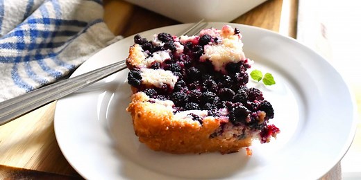 Black Raspberry Cobbler