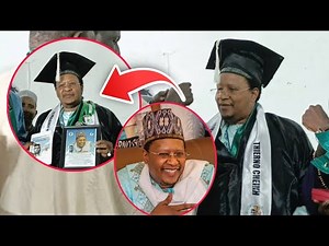 🔴THIERNO CHEIKH OUMAR TALL NOMMÉ DIRECTEUR HONORIS CAUSA PAR LES ÉTUDIANTS DE (UGB)