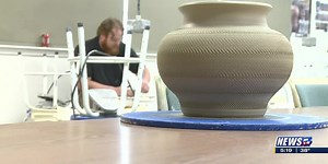 Made in the Brazos Valley: Throwing pottery with Over St. Art Studio