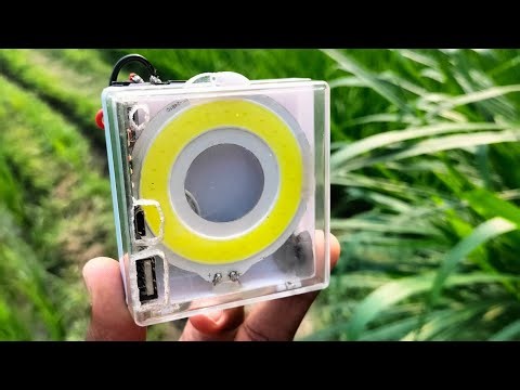 DIY Portable Light + Power Bank 🔋💡 | Emergency Backup at Home!