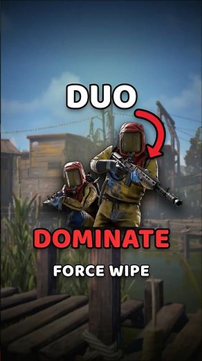 The Secret to Dominating Any Rust Server as a Duo #rust #rusttips #rustgame
