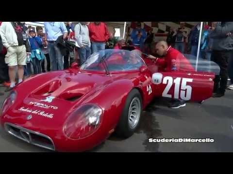 Alfa Romeo Classic Race Car (Scuderia Del Portello) Video.