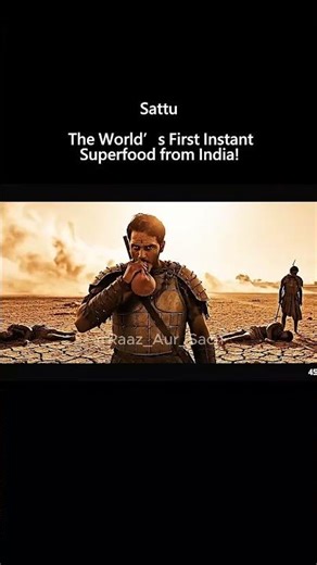 Sattu: The World’s First Instant Superfood from India! #Sattu #IndianSuperfood