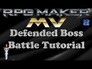 RPG Maker MV Defended Boss Battle Tutorial