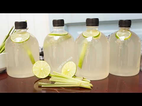 COOK LEMONGRASS AND GINGER WATER THE RIGHT WAY TO LOSE WEIGHT AND INCREASE IMMUNITY AT HOME - CKK