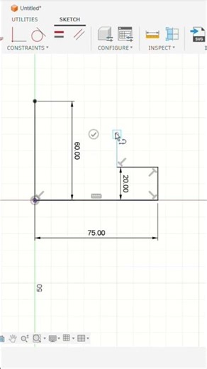 Kickstart your fusion 360 journey! Visit the channel to see the complete tutorial. #3ddesign#cad
