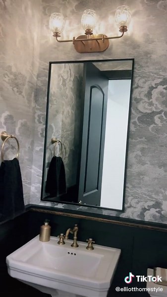 Moody Wallpaper Ideas for Your Dream Powder Room