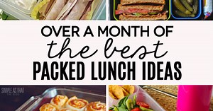 Over a Month of the Best Packed Lunch Ideas