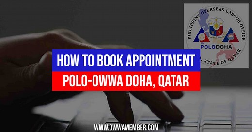 How to Book OWWA Appointment in Doha, Qatar