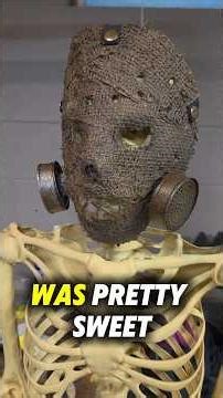 Scarecrow Jason Mask DIY #shorts #scarecrow #batman #halloween