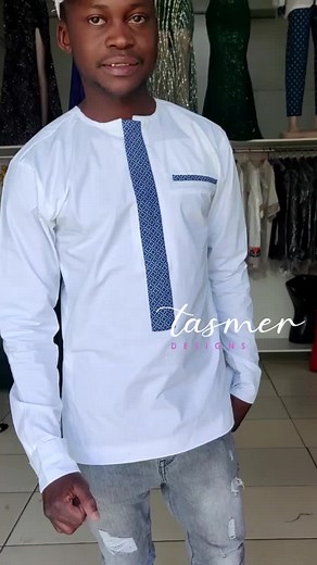 Men's traditional shirt #tasmerdesigns #shweshweprints #shirtstyle #groomsmen #tswanawedding