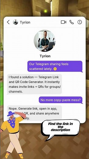 Generate Your OWN Telegram LINK and QR CODE Fast | 10X Faster Telegram Generator