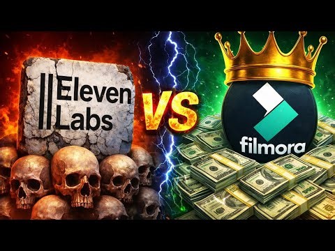 HOW ToProfessional AI Voice Kaise Banaye | ElevenLabs Alternative | Filmora Text to Speech