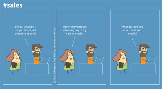 Sales Comic Strip 2026-02-24 | Comics Kingdom