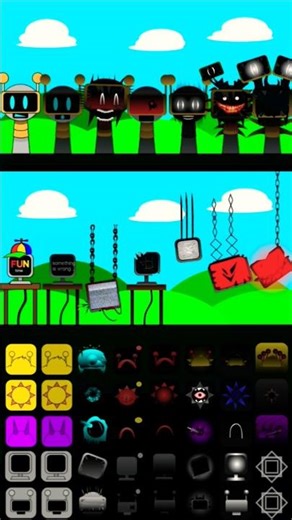 2 Phase Combo Mr. Fun bot vs Mr. Fun computer 🔥 Battle Song 🎼 #incrediboxsprunki #phase #shorts #oc