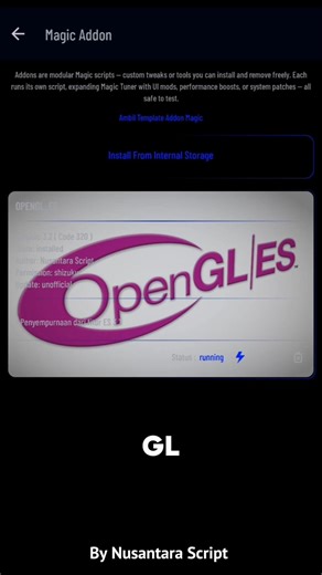 Updater OpenGL ES Ke Versi 3.2🔥🔥 | Nusantara Script