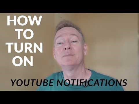 How to turn on YouTube notifications