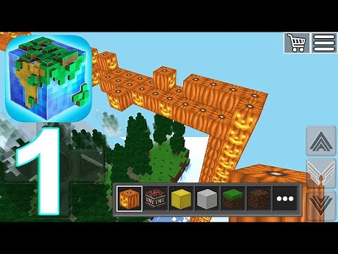 World Craft 3D Build & Craft Gameplay Walkthrough Part 1 (IOS/Android)