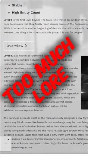 The Backrooms Were Better Before the Lore