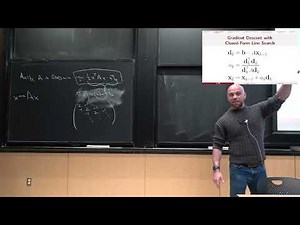 Numerical Algorithms for Computing & ML, fall 2025 (lecture 18): Conjugate gradient algorithm