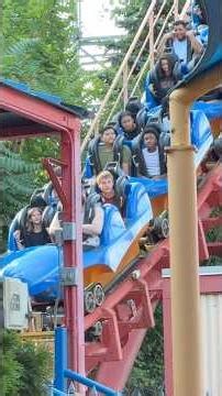 Flashback: Vekoma Boomerang 🪃 #sixflagsnewengland #rollercoaster #amusementpark #themepark