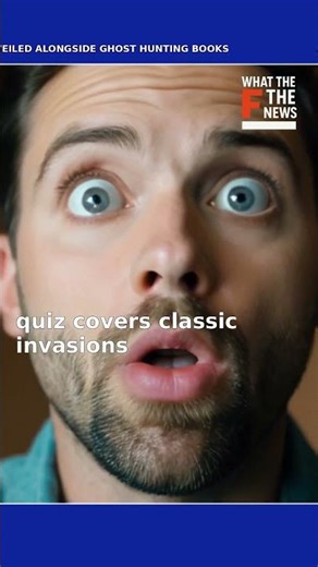 Alien Movie Quiz Unveiled Alongside Ghost Hunting Books #Shorts