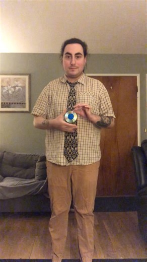 Vanishing CD magic trick.