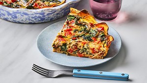 How to make a sweet potato crust quiche