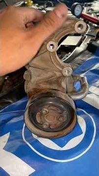 Remove and install water pump for Captiva C140, 2012 model. #28 Charoen Yon Kalasin