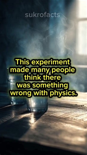 Hot Water Freezes Faster Than Cold? This Is Real 😮 #facts #shorts
