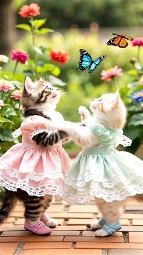 Adorable Cats vs Butterflies! 🦋🐾😺