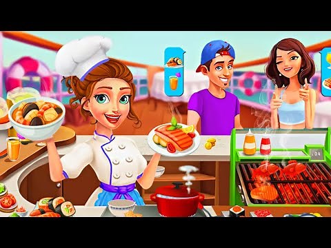 TOP 10 BEST COOKING GAMES FOR ANDROID - FOOD GAMES - LEARN TO COOK - MULTIPLAYER