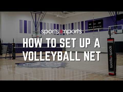 How to Set Up a Sports Imports Volleyball Net