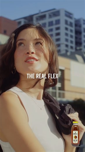 THE REAL FLEX The real flex? Choosing both. Half Lemonade, Half...