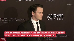 Actor Anton Yelchin tragically passed too young... #AntonYelchin #Actor #Allvipp | Allvipp