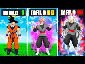 Mejorando a GOKU MALVADO en GTA 5 !! (Dragon Ball mod)