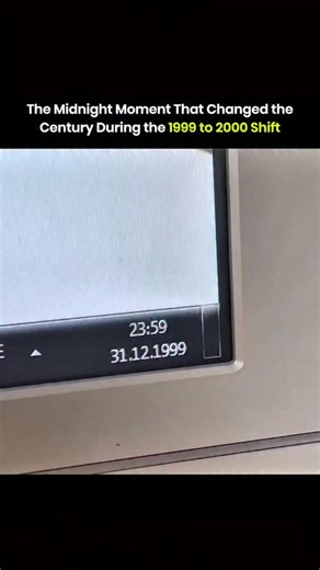 Knowledge Matrix on Instagram: "On December 31, 1999, at 23:59, the world paused as the final minute of the 20th century passed. Across time zones, people gathered in cities, homes, and public squares to welcome the new millennium. Fireworks stood ready. Broadcasters aired countdowns. Anticipation filled the air as everyone watched the clock. At 00:00 on January 1, 2000, celebrations broke out around the globe. Millions cheered and embraced. Fireworks lit the sky. Bells rang from Sydney to New Y