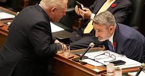 Senior Ford government cabinet ministers barely using work phones, docs show