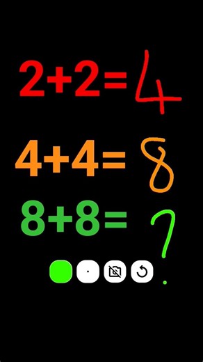 2+2=4,4+4=8,8+8=? I don't know #shorts #shortsfeed #viralshorts #trendingshorts #shortvideo #comedy