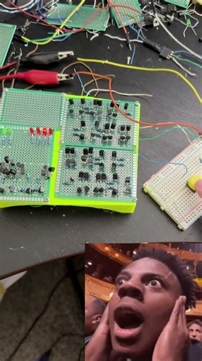 Transistor Program Counter Complete #computerscience #electricalengineering
