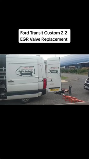 Ford Transit Custom 2.2 P042F EGR Valve replacement #mechanic #cars #diagnostic #diesel