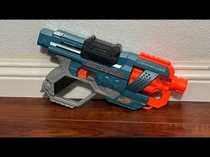 Nerf Elite 2.0 Commander RD-6 Review!