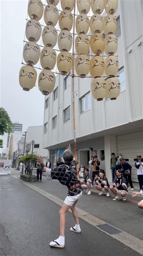 #秋田竿燈まつり #竿燈 #祭り #秋田県 #馬口労町 #japan #festival #shorts