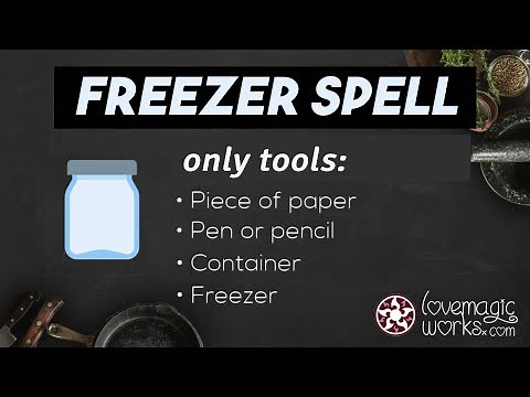 ❄️❤️ FREEZER Love Spell: Very Effective & No Tools Required!