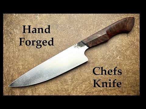 How I Forge A Chefs Knife At 16 Yrs Old