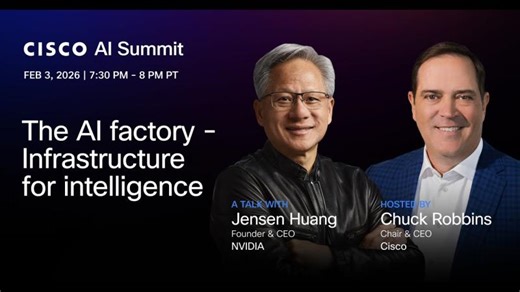 Cisco AI Summit | Special live event with Jensen Huang | Russ Atkin