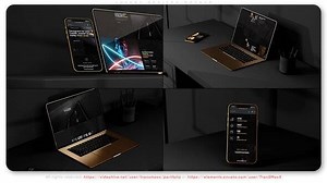 Videohive Luxury Devices Mockup - 37497544 AEdownload.com