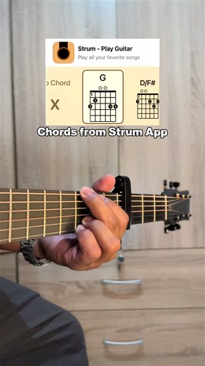 Popular Chord Progression #guitarlessons #tiktok #guitartutorial #vonguitarsongs #strumapp