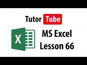Mind Luster - Learn MS Excel Tutorial Lesson 66 Sorting